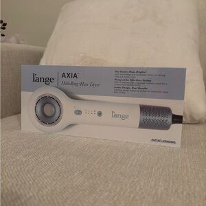 Lange Axia HaloRing Hair Dryer - White and Gray